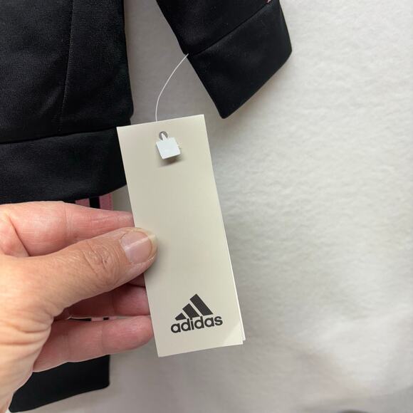 Adidas Baby Track Suit - 6 Months - Black and Pink - Picture 3 of 11